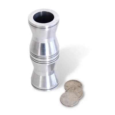Livraison gratuite pièce de monnaie FUN-nel (drôle)-tour de magie de pièce de monnaie, accessoire, g