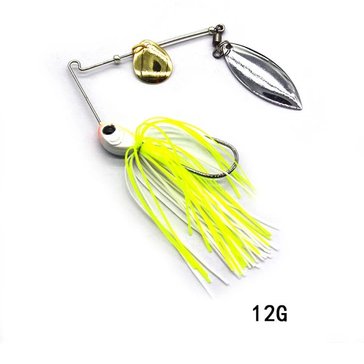 1 pièces leurre de pêche 12/17g Wobblers leurres Spinners cuillère appât pour brochet pêche attirail