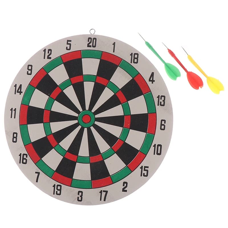 Jeu de fléchettes et de fléchettes, 1 ensemble, parfait pour la grotte des hommes, décoration de la 