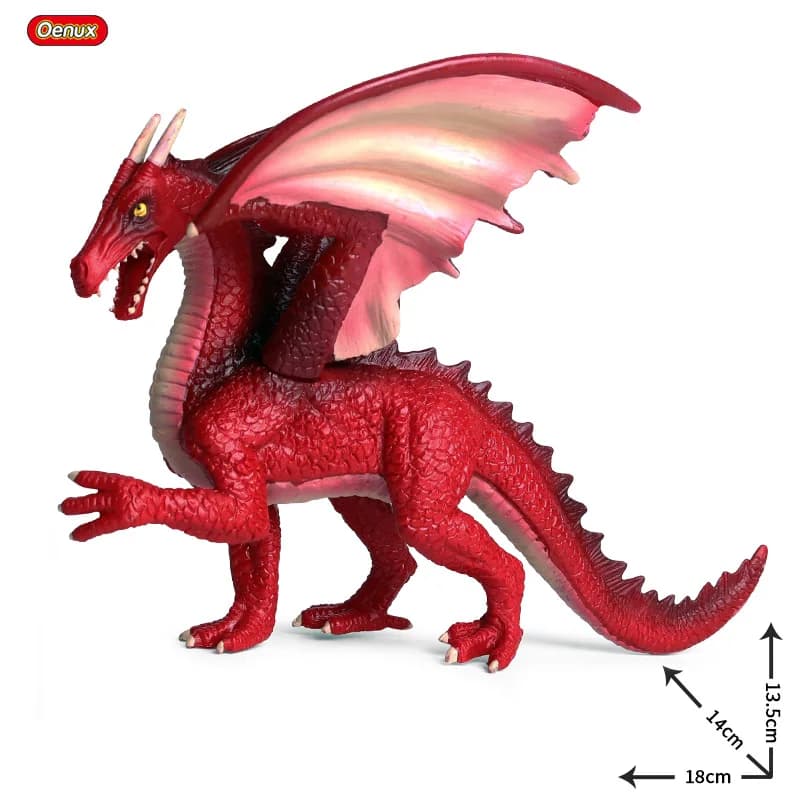 Oenux – figurines d'action de dinosaure, nouvelles créatures mythiques, Dragon chinois Suzaku, modèl