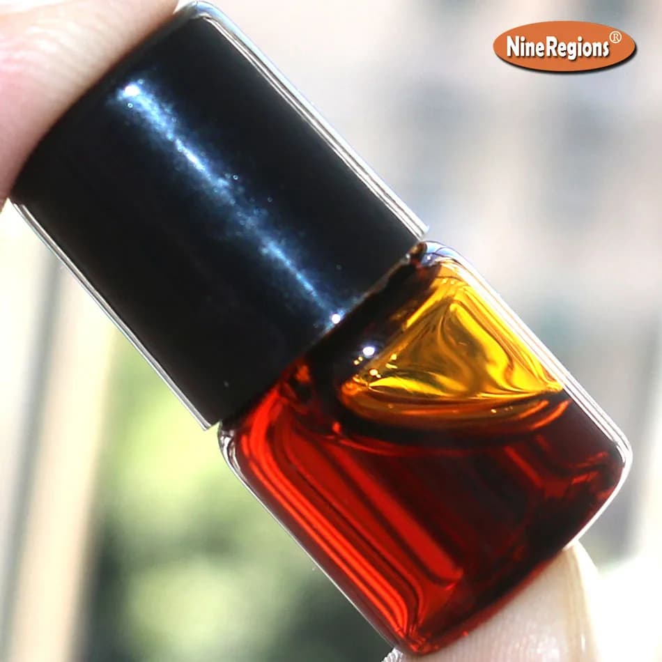 1 ml/bouteille authentique naturel cambodge Oud huile essentielle Pure odeur forte et aromatique dur