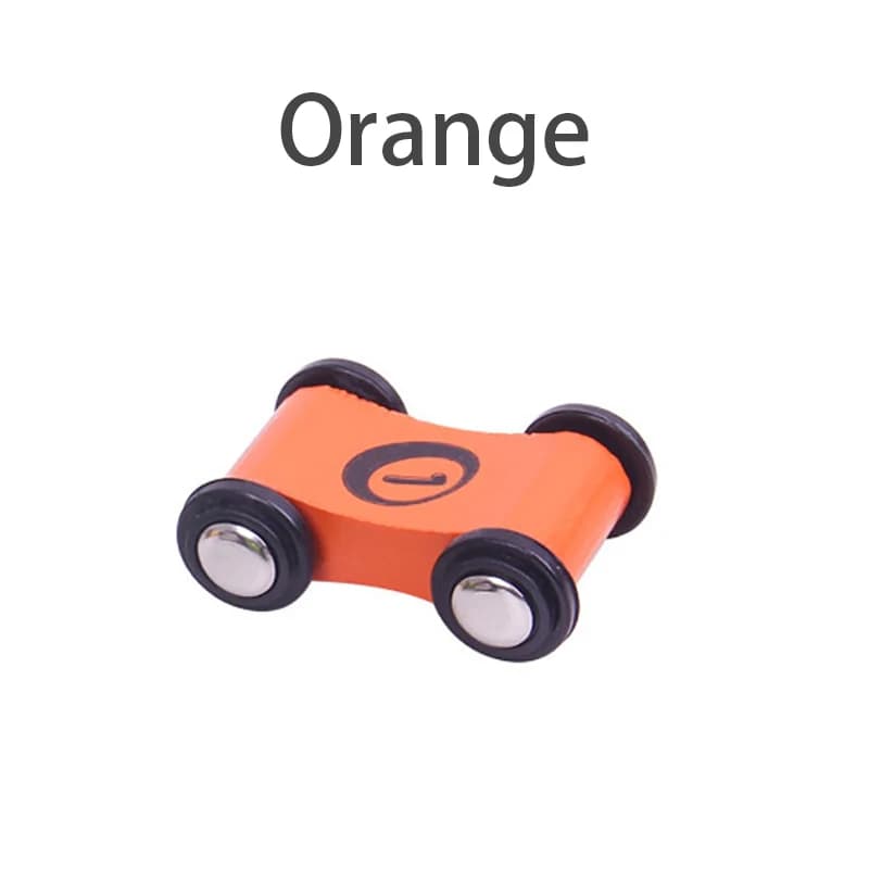 Bébé en bois toboggan modèle de voiture jouets chariot piste toboggan voitures jeux inertie retirer