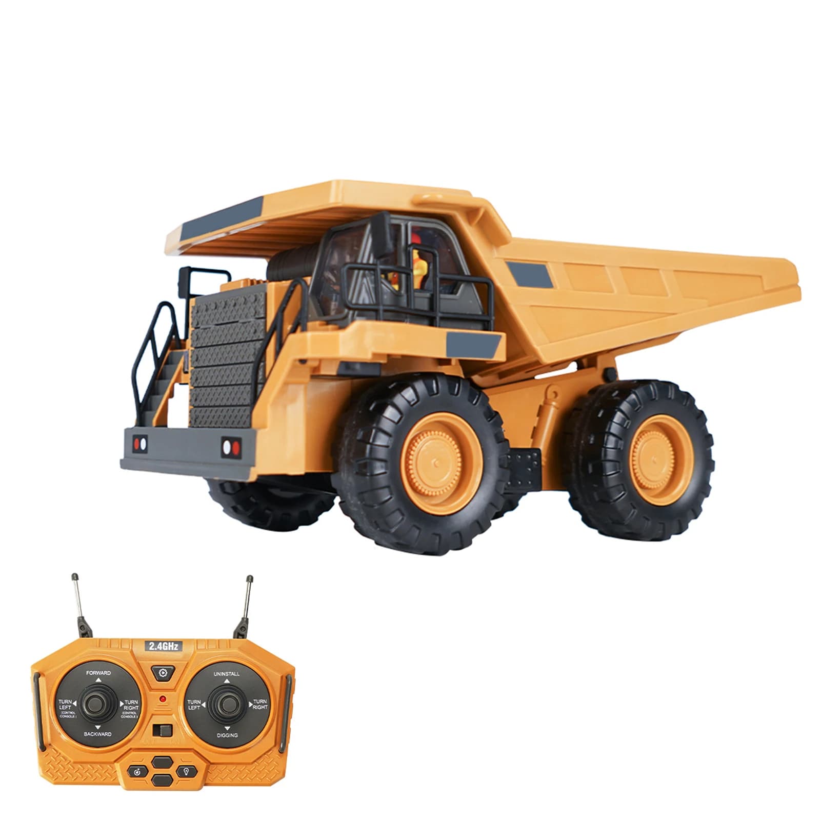 Pelle RC 1/20 2.4GHz 11CH, camion de Construction RC, véhicules d'ingénierie, jouets éducatifs pour 