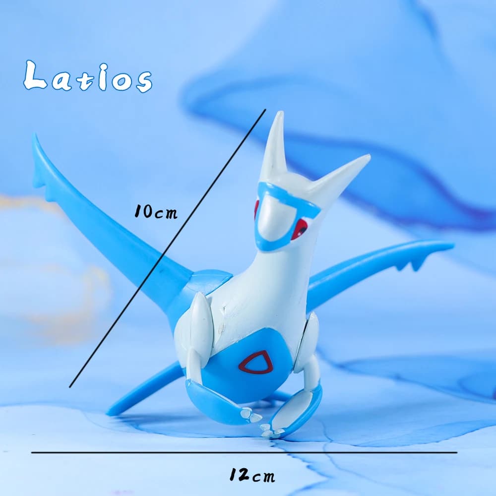 Figurine de collection Pokemon Latios Latias, jouet pour les fans, cadeau de festival