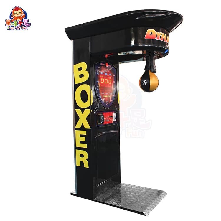 Machine de boxe électronique musicale personnalisée, simulateur de boxe, machine de jeu d'arcade de 