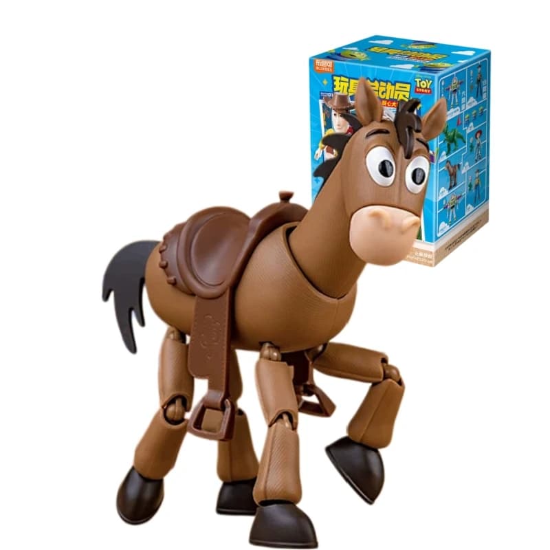 BLOKEES Toy Story Blocs de Construction Version Élite Vague 1 Figurines Bullseye Jessie Buzz Lightye