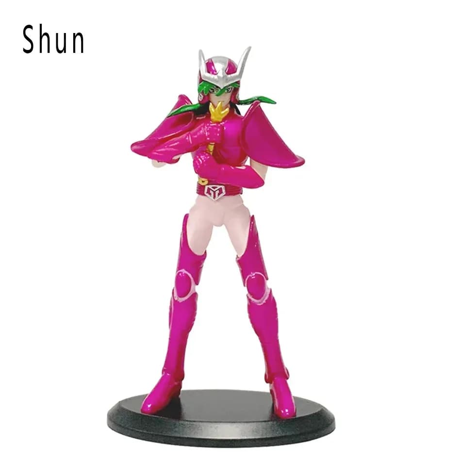Figurine d'action Saint Seiya Ikki Hyoga Seiya Shiryu debout en armure Myth Cloth, figurines des Che