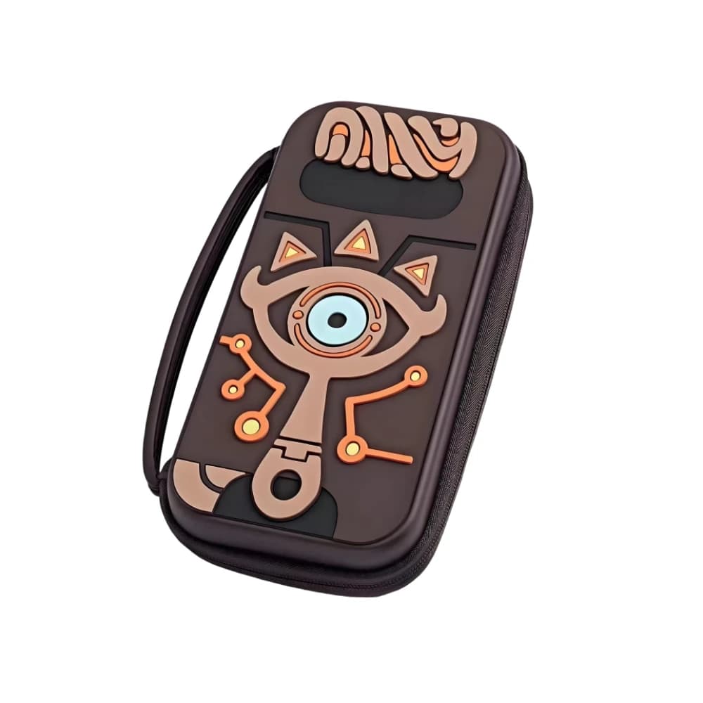 Étui de transport pour Switch 2, design Sheikah Slate avec 12 emplacements pour cartes de jeu, sac d