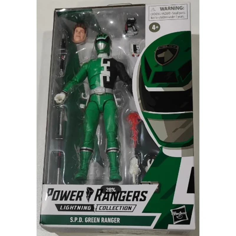 Hasbro Original Power Rangers bleu vert jaune Rangers figurine jouets pour garçons filles cadeau mod