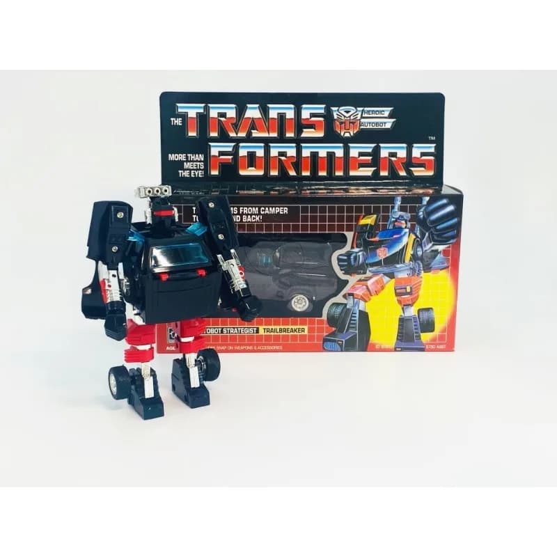 Jouets Transformers version américaine G1 84-86 KO Trailbreaker, modèle Robot Collection, figurine d