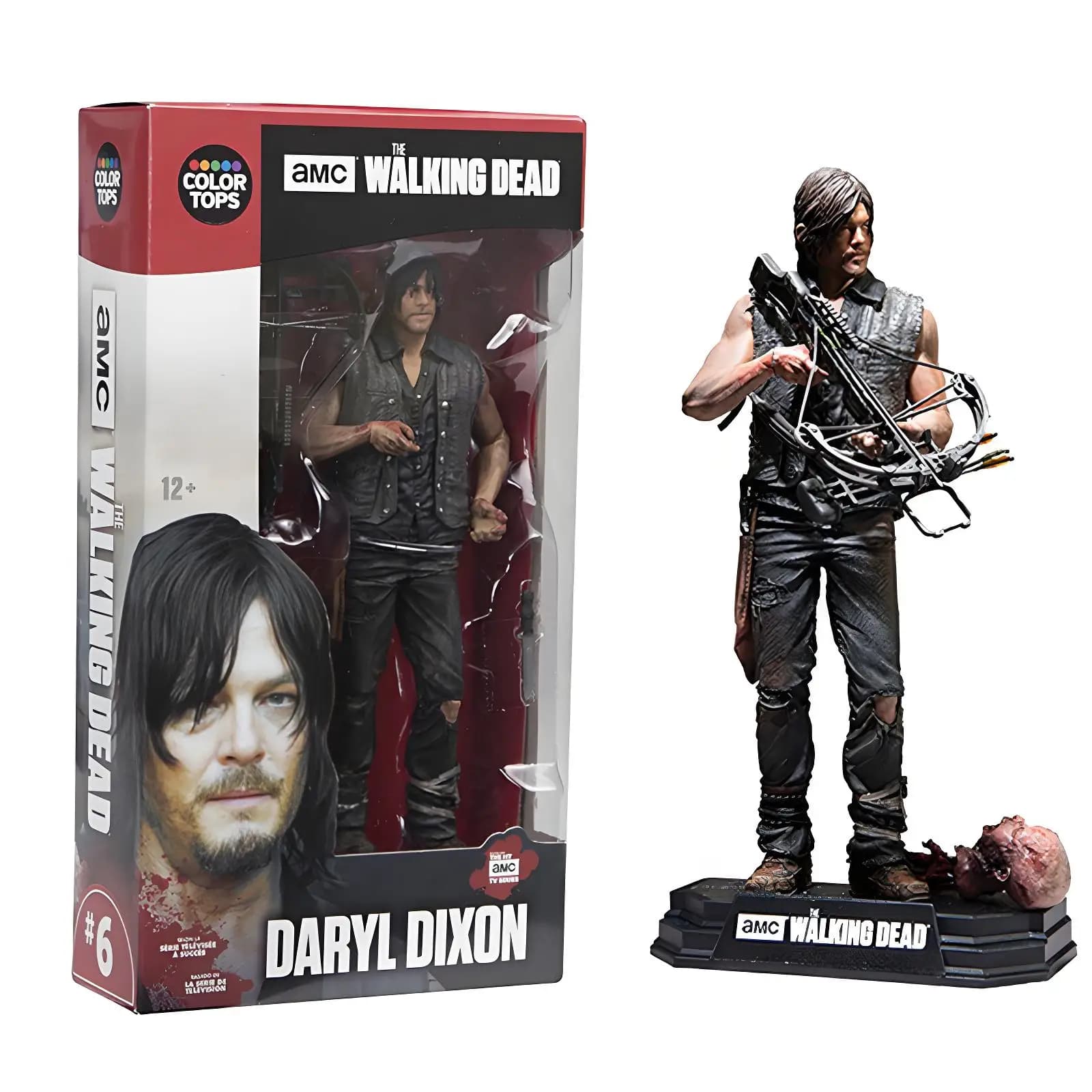 Figurines d'action Walking Dead en PVC - Jouets de collection de Rick, Daryl et Negan, idéaux pour l