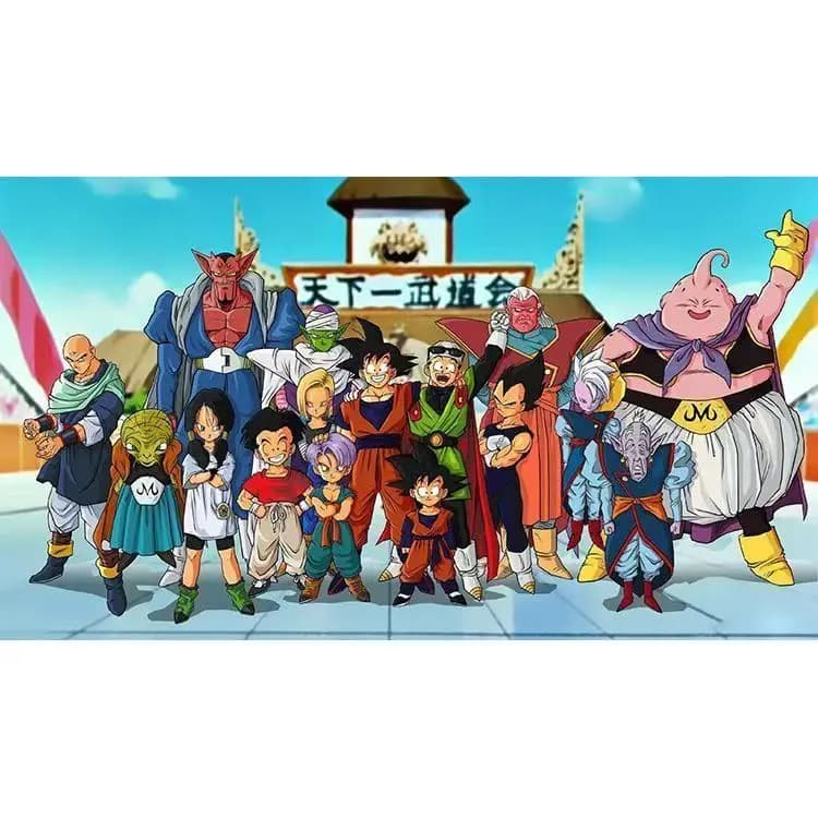 Puzzle classique de 1000 pièces sur le thème de l'anime Dragon Ball Wukong, jeu de loisirs varié pou