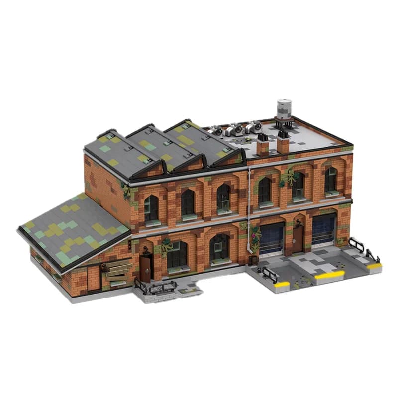 Bloc de Construction modulaire personnalisé MOC, 7151 pièces, ancien entrepôt, brique Simple, modèle