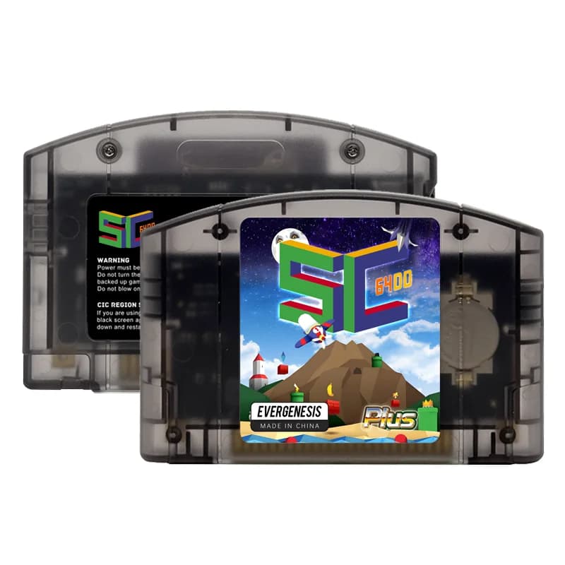 EVERGENESIS 64 cartouche de jeu Open Source N64 5000 en 1 pour carte de jeu Nintendo 64 carte 32G gr