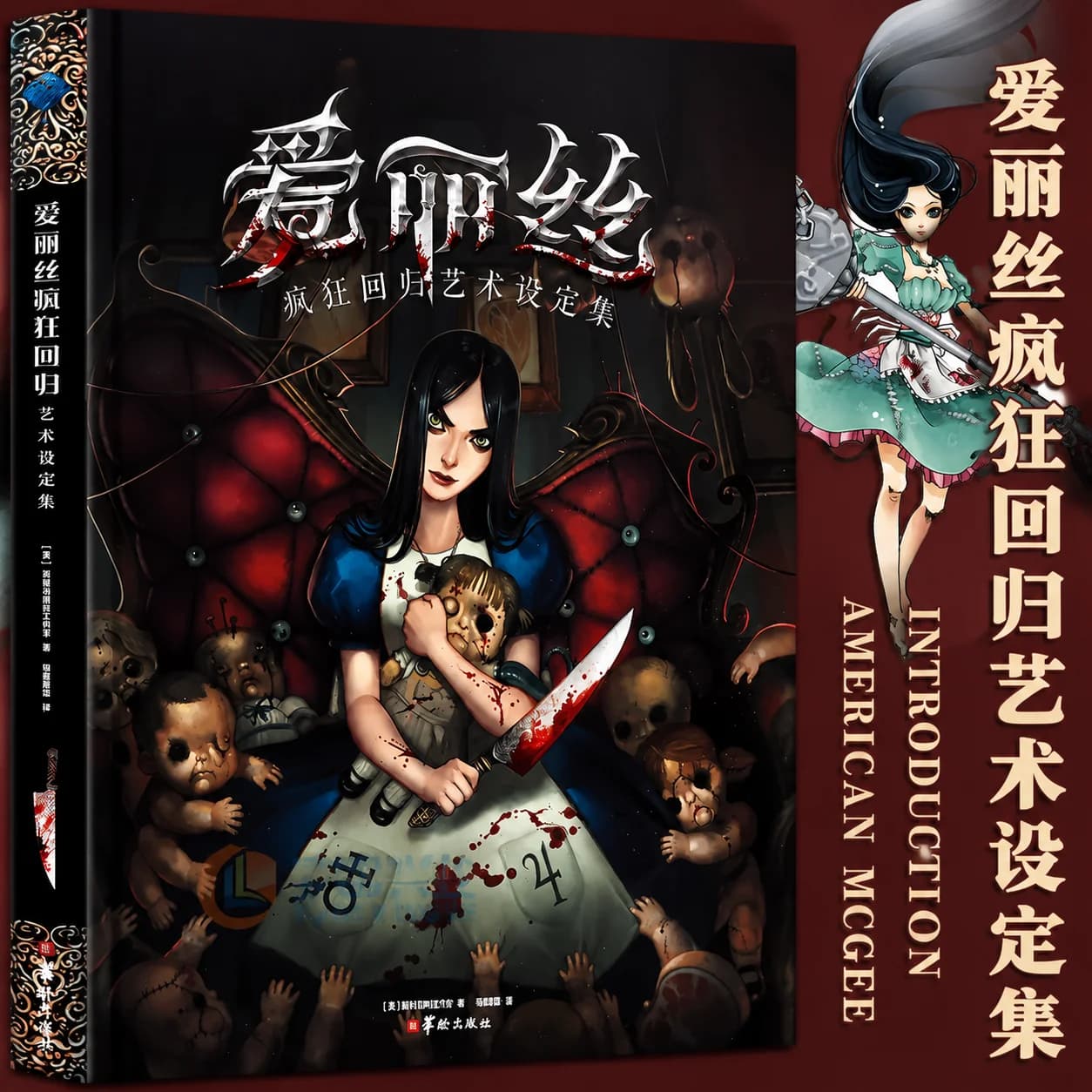 Livre d'art Alice: Madness Returns |   Collection d'art et de design conceptuels |   Album d'illustr