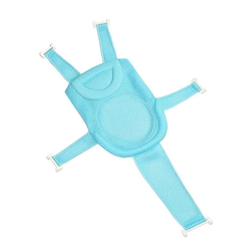 Coussin de bain pour bébé, tapis de bain pour nouveau-né, support de baignoire, filet flottant antid