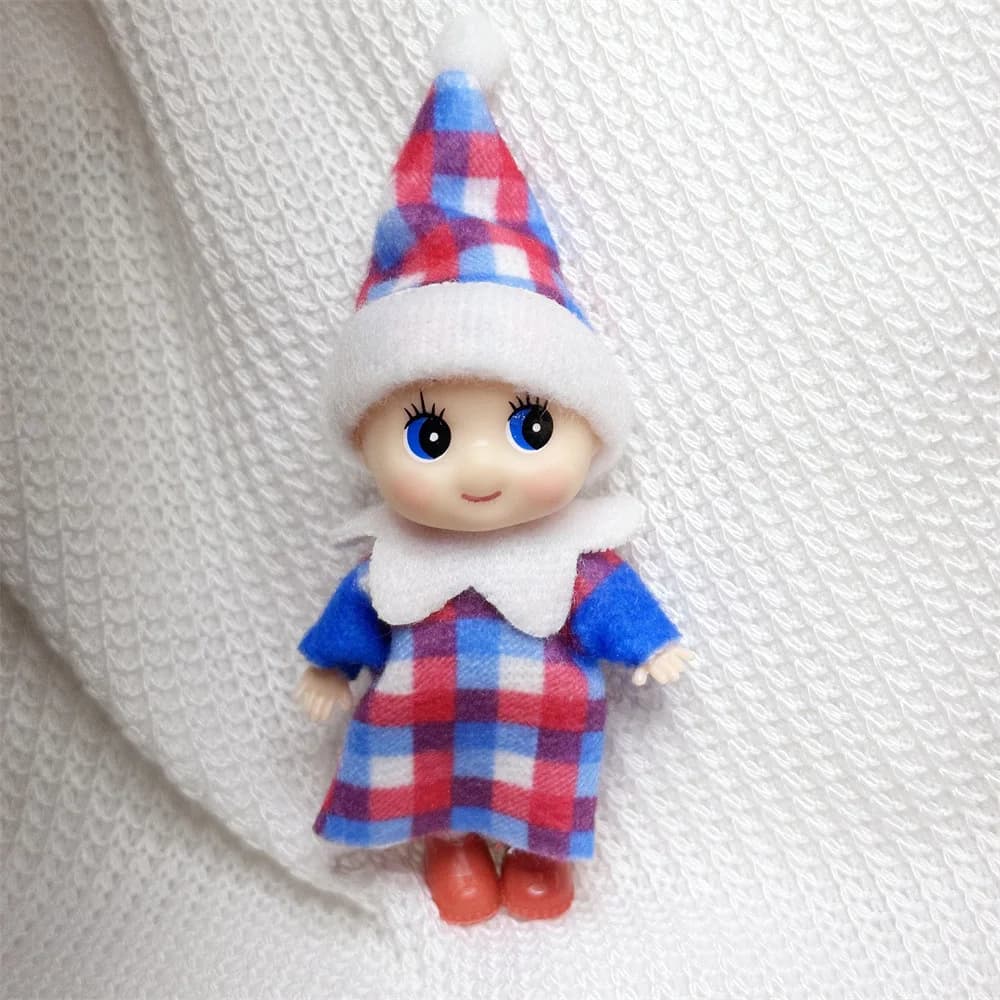 Noël Mini bébé elfe poupées Todder elfes brillant gentillesse artisanat bébés poupée jouet décoratio