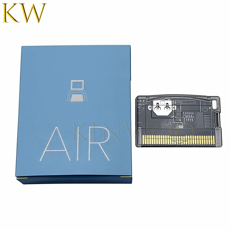 Cartouche EZ ou console de jeu GBA/NDS transparente avec horloge en temps réel et vibration, aucune 