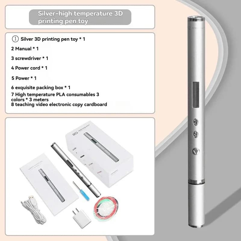 Nouveau Rp900a Stylo 3D Le Plus Fin Stylo d'Impression 3D au Monde Jouet Créatif Cadeau Cadeaux de F
