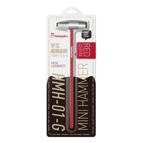 HOBBY MIO HMH-01-R/G Mini marteau en métal assemblage modèle outils de construction pour modèle en p