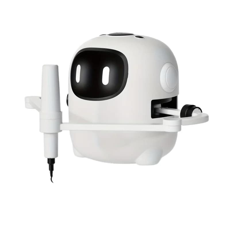 Robot de peinture pour bébé, jouet éducatif interactif, livré avec 100 cartes de mots, cadeau unisex