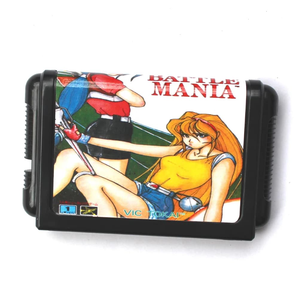 Carte de jeu Battle Mania 16 bits MD pour consoles Sega MegaDrive Genesis 16 bits