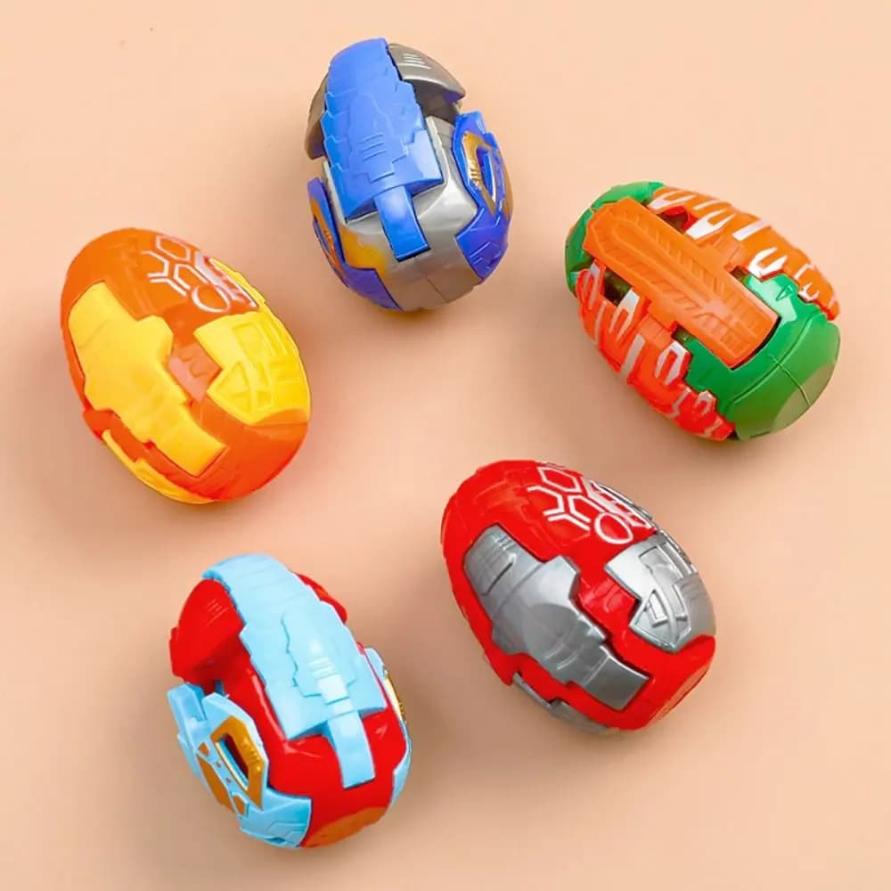 Modèle de dinosaure oeufs de dinosaure transformant jouet en plastique amusant tyrannosaure dinosaur
