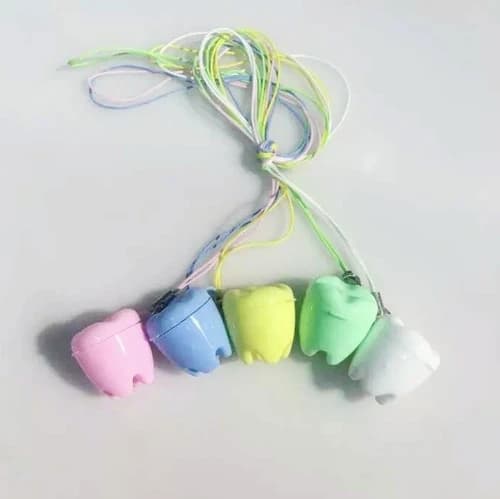 Boîte à dents de bébé, anglais/russe/français/espagnol, organisateur de dents de lait en bois, range