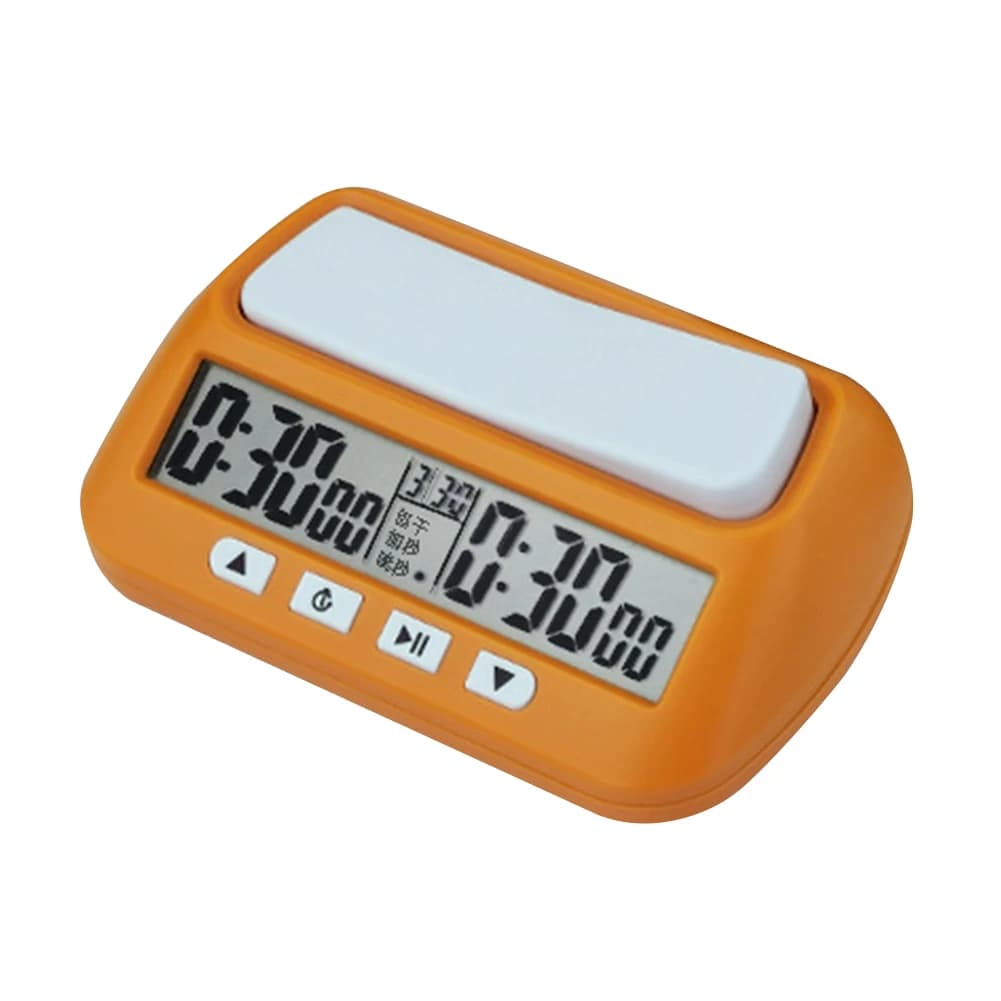 Horloge d'échecs, minuterie numérique d'échecs professionnelle, chronomètre de jeu de compétition d'