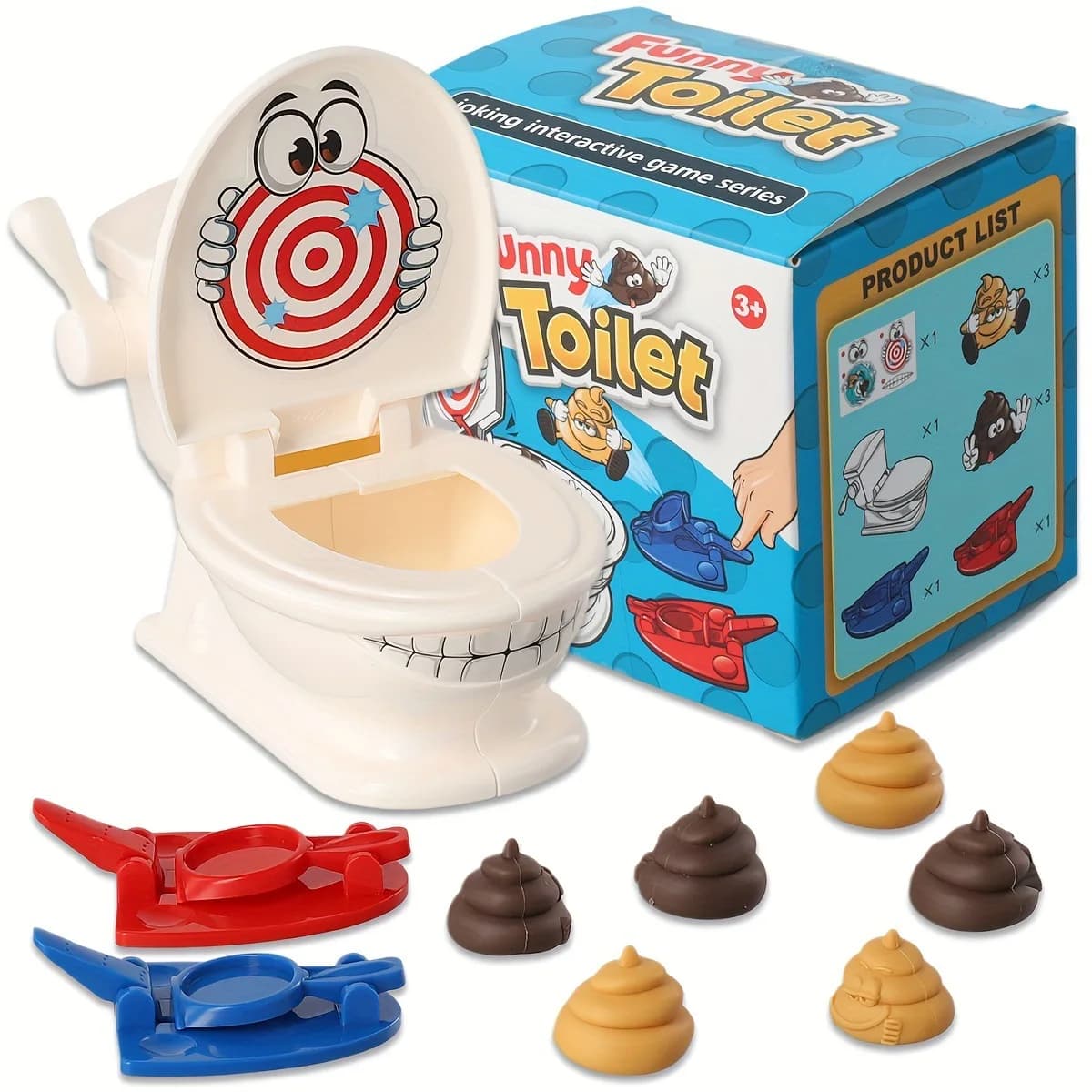Jouets de toilette amusants, catapulte, tour de merde, accessoire de toilette, jouet de Relaxation p