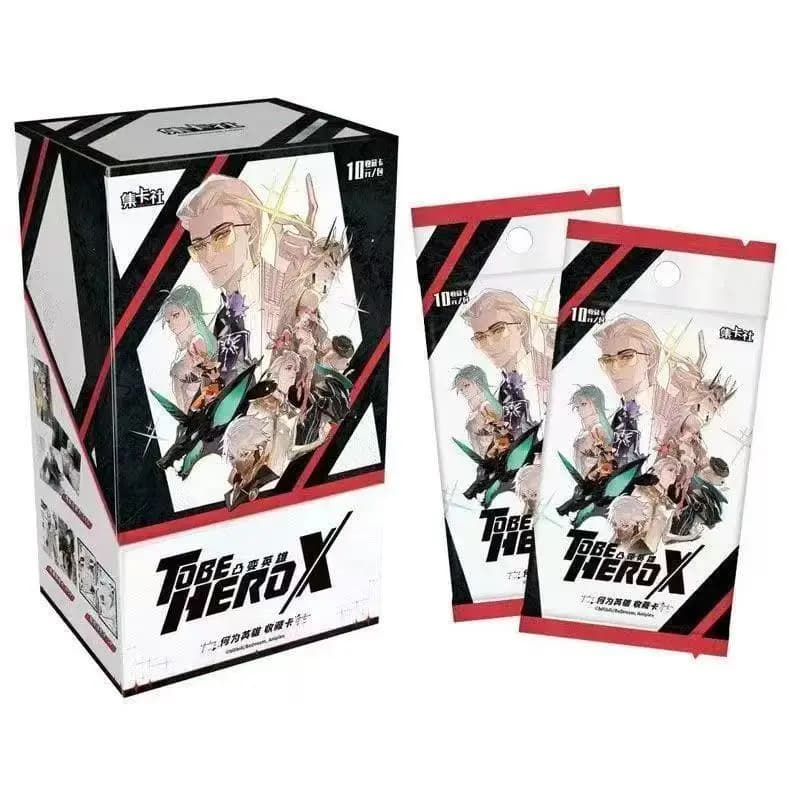 Cartes à collectionner authentiques sur le thème de l'anime I Am The Hero Series To Be HERO X, carte