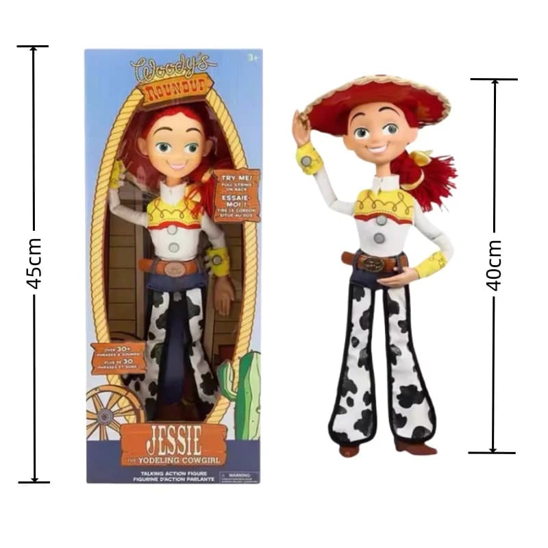 Disney Toystory Toy Story 4 Woody Mount Coeurs Cheval Bullsey 18 pouces modèle sonore interactif jou