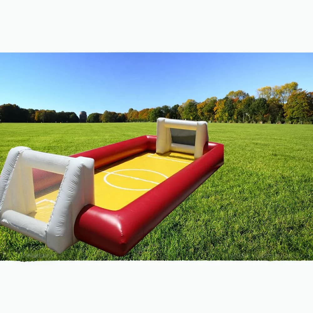 Canard de Football gonflable de savon de terrain de Football de PVC de jeu de Sport d'entraînement e