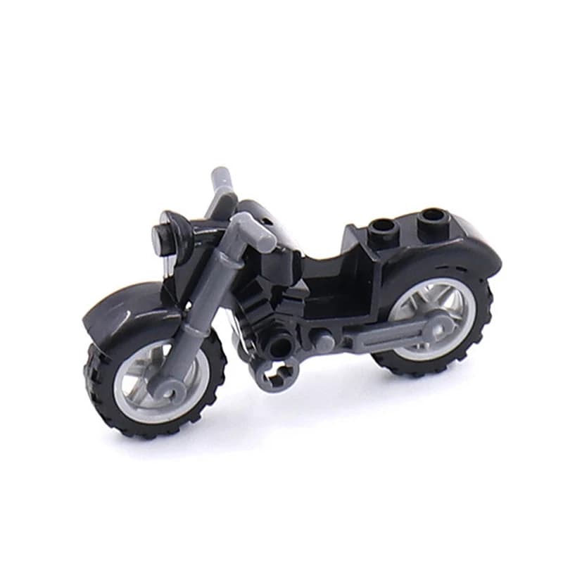 Blocs de construction de modèle d'arme de voiture de moto militaire, jouets éducatifs pour enfants, 