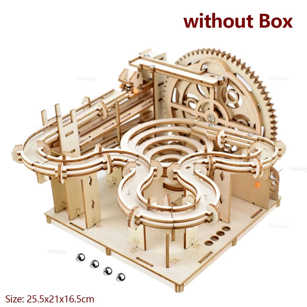 Puzzle 3D en bois, bricolage, Kits de construction de modèles manuels mécaniques, jouets à assembler