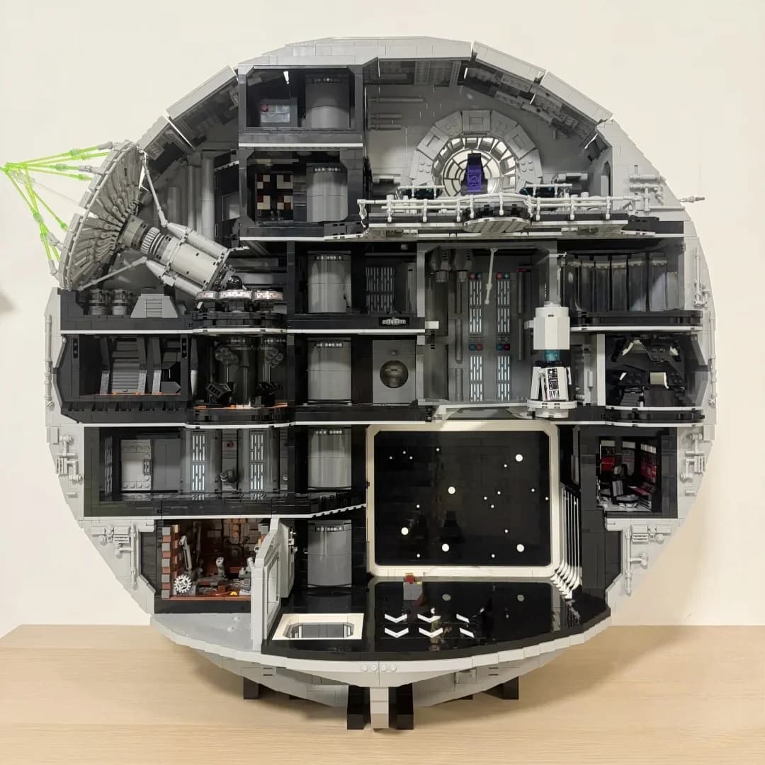 Jouet populaire 9023 pièces UCS Star Interstellar Conflict Ultimate, le plus grand modèle de blocs d