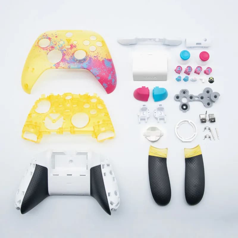 Ensemble complet de bricolage pour manette Xbox Series S et Xbox Series X, coque, coque, batterie, c