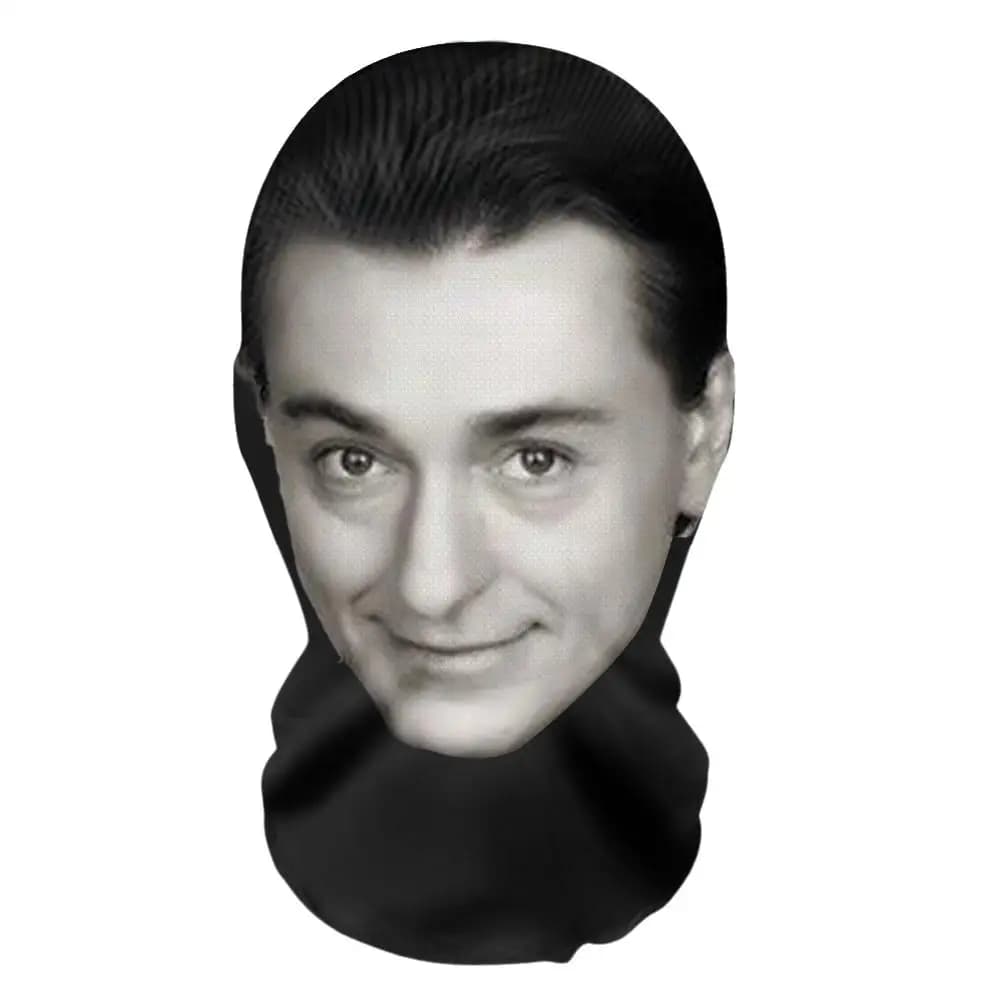 Masque en maille imprimé en 3D, couvre-chef complet, couvre-chef en maille élastique, couvre-chef Co