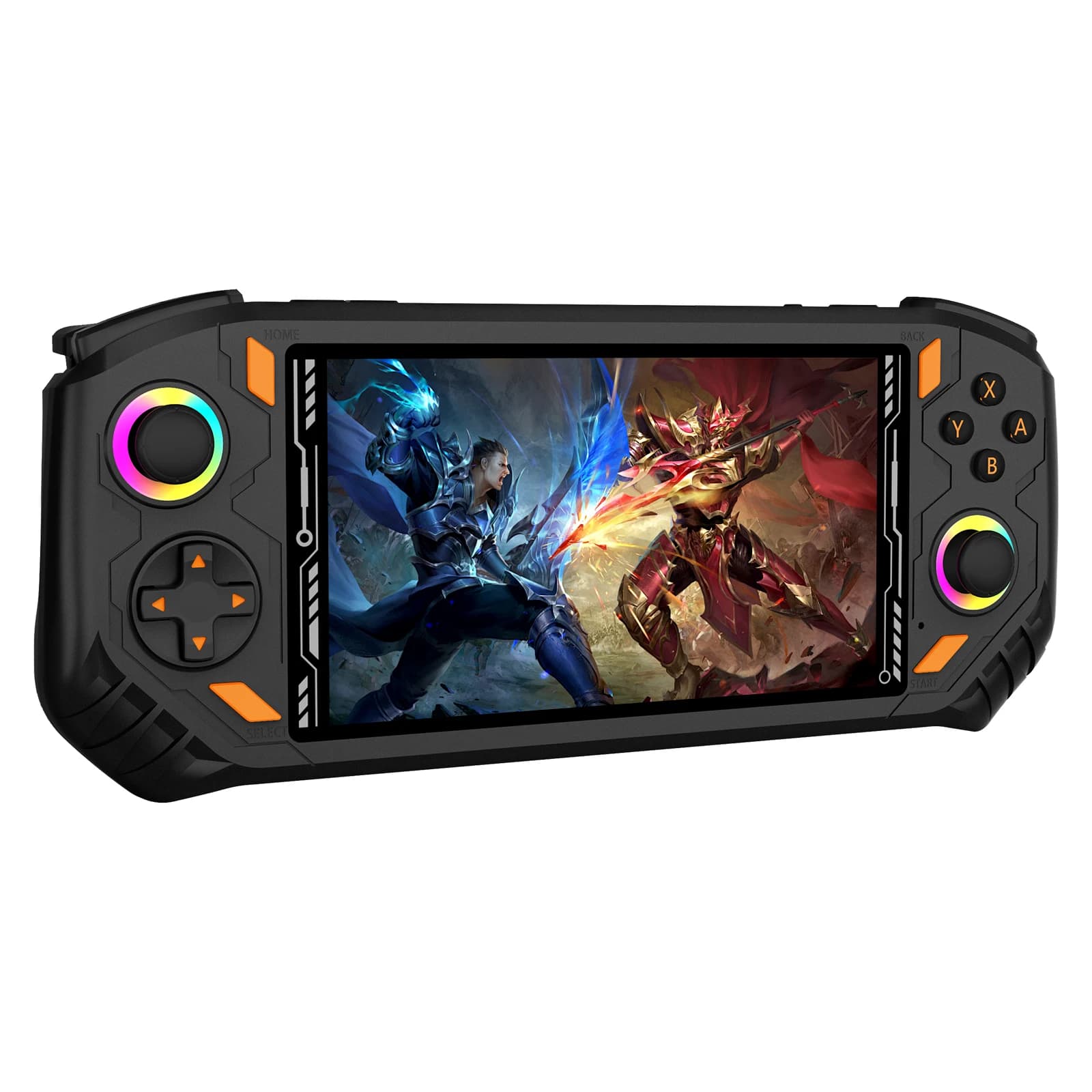 Console de jeu portable AISLPC RG52 MINI, système EmuELEC, WIFI 2.4G, écran IPS 5,5 pouces, plus de 