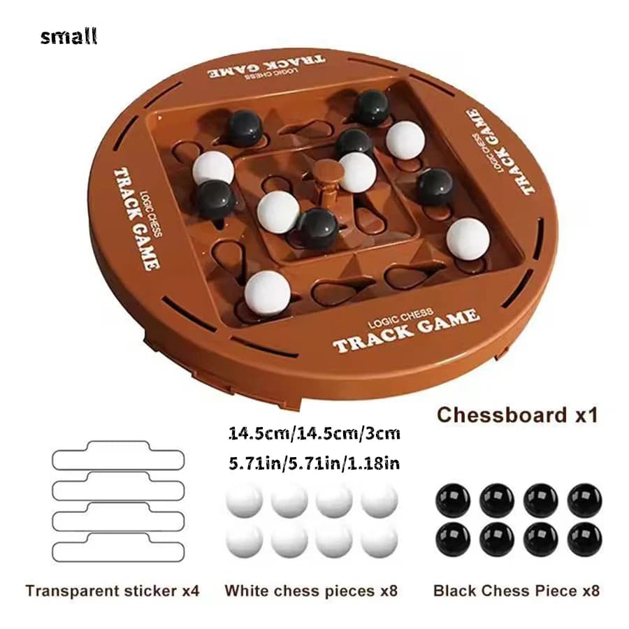 1 jeu - Jeux d'échecs logiques, bataille en paire, noir et blanc, entraînement à la pensée, stimulat