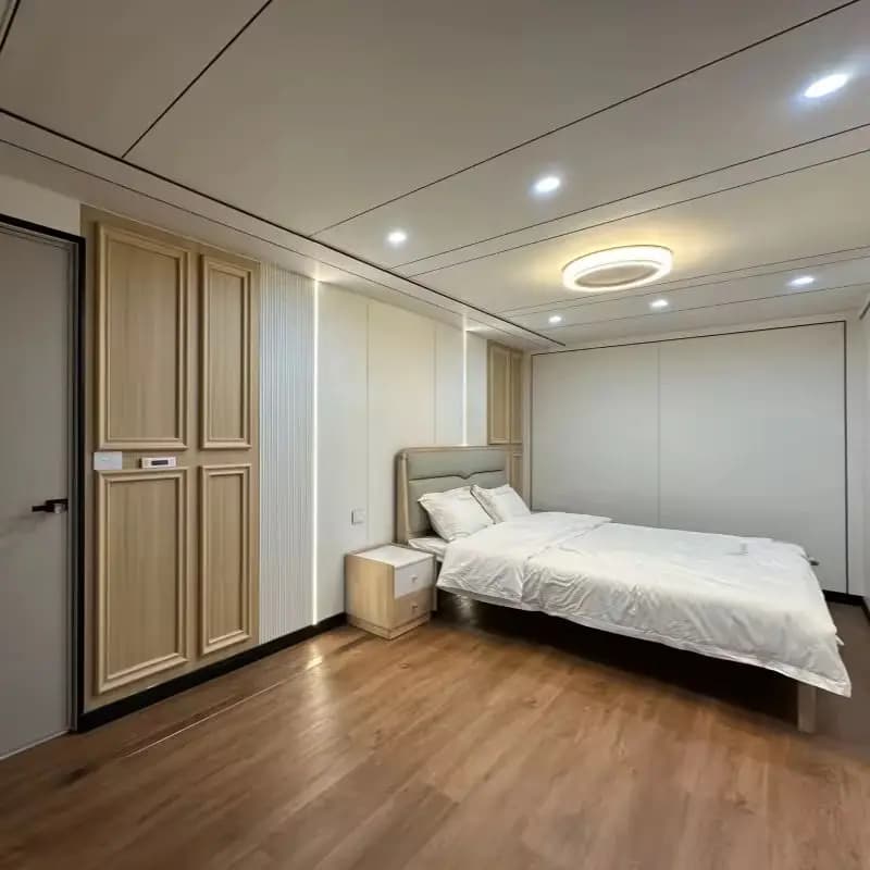 Maison conteneur personnalisée de haute qualité, mini-maison conteneur préfabriquée moderne extensib