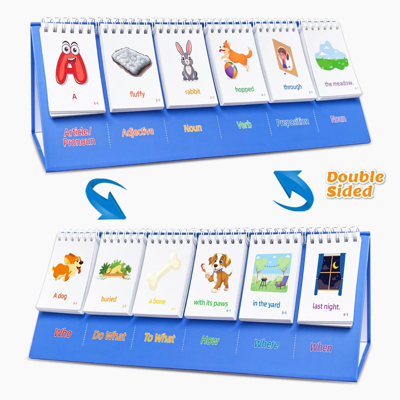 Construction de phrases pour enfants, matériaux de relaxation vocale, jeux de jouets Speech tRelax, 