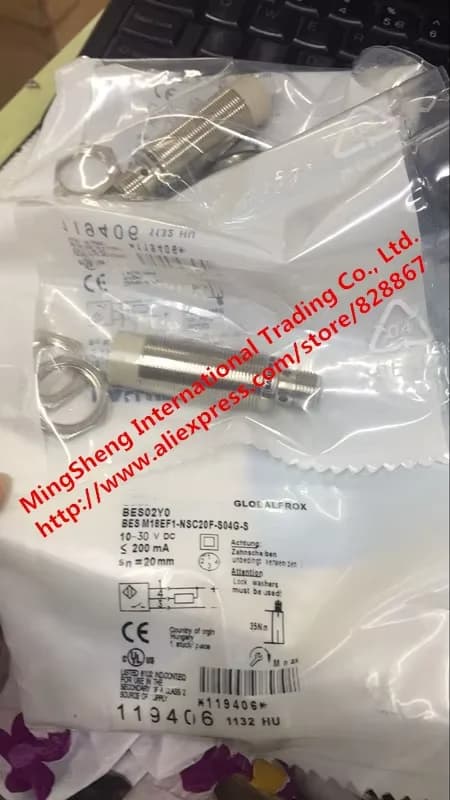 Nouveau détecteur de proximité 100% original M18EF1-NSC20F-S04G-S