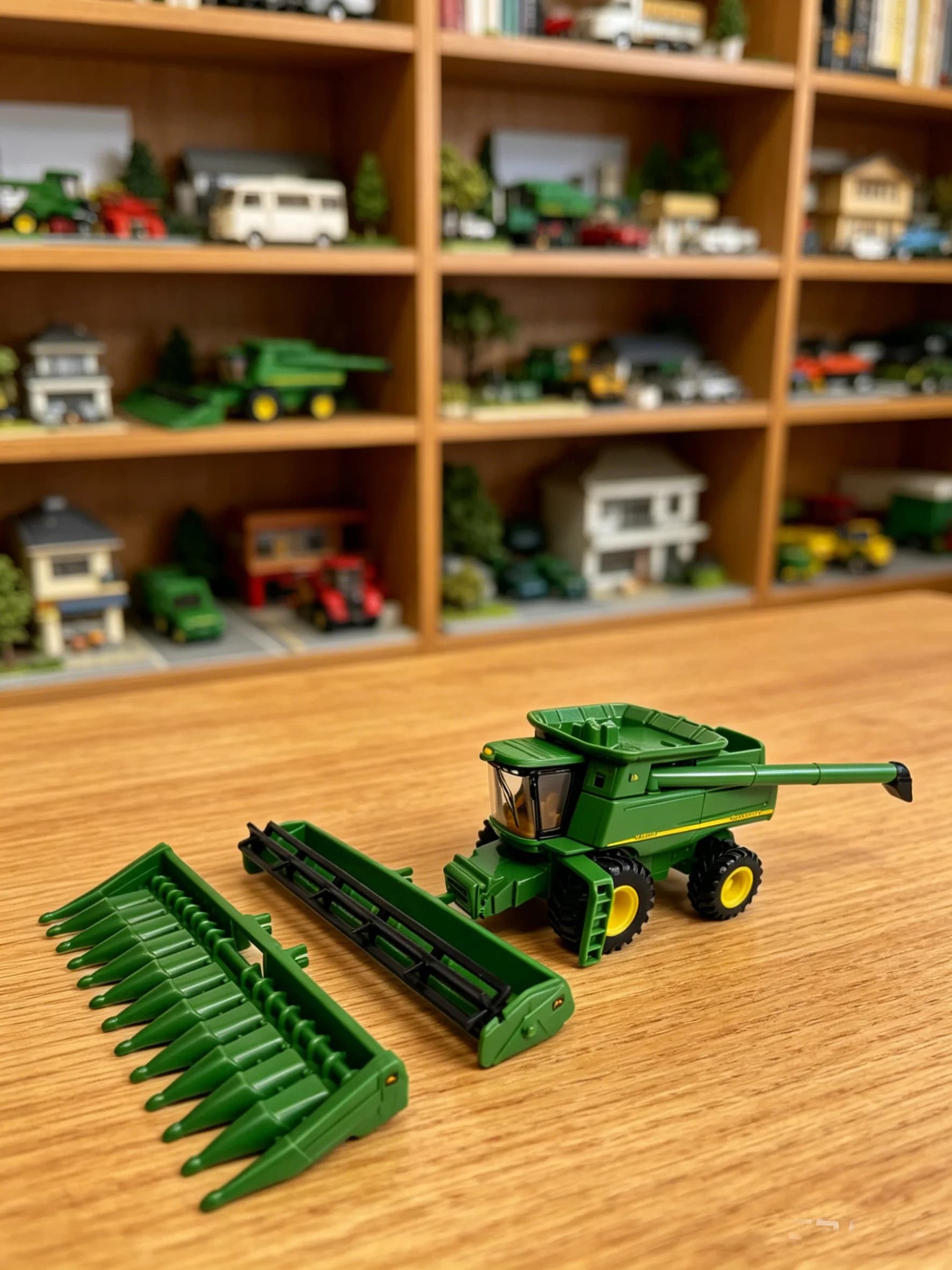 ERTL 1:64 Modèle de Moissonneuse-batteuse 9860 en Alliage, Jouet de Simulation, Véhicule, Cadeau, Dé