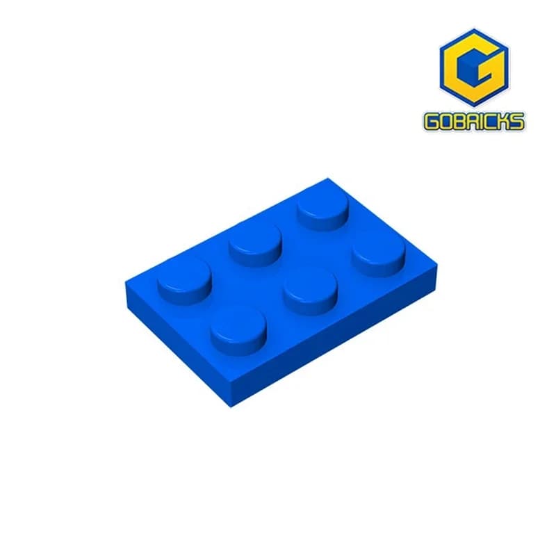 Gobricks GDS-510 plaque 2x3 compatible avec lego 3021 pièces de blocs de construction bricolage pour
