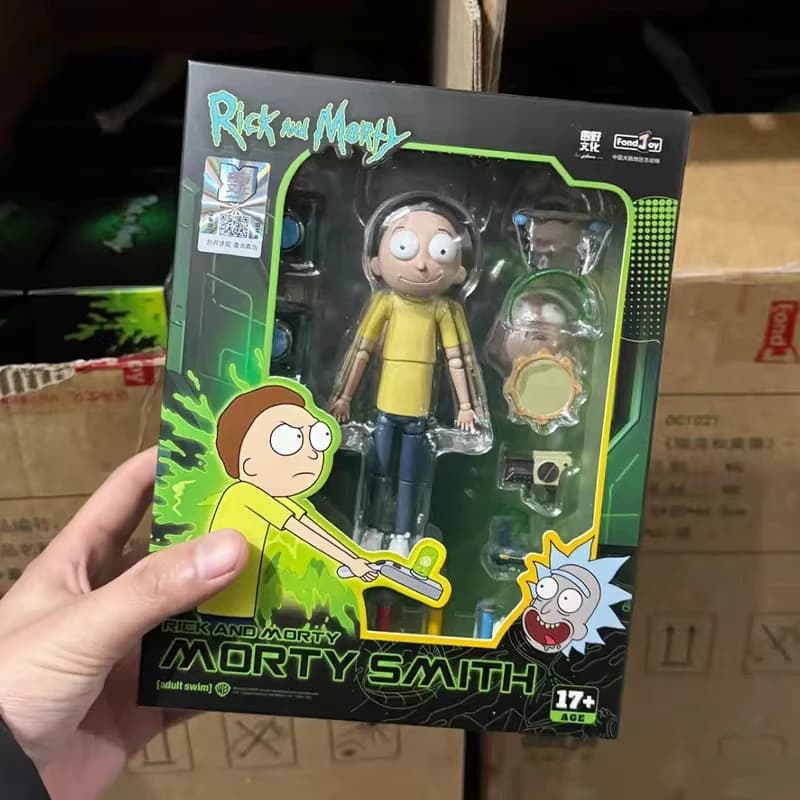 Fondjoy – figurine originale Rick et Morty, jouets modèles 1/12 Rick et Morty, modèle mobile, jouet,