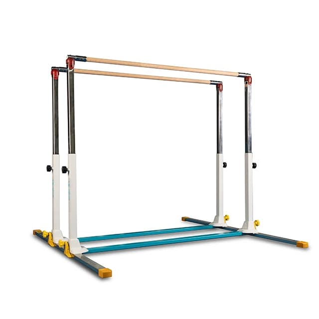 Barres parallèles de gymnastique barres de gymnastique hautes réglables pour l'entraînement en salle