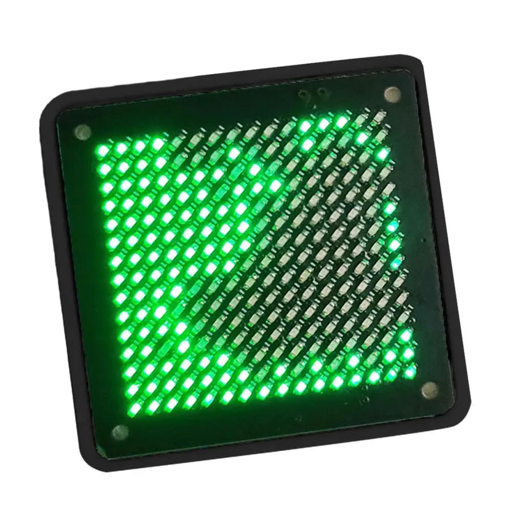Décoration de bureau e-sport à LED avec simulation de débit d'eau, effet vibrant, ornements lumineux