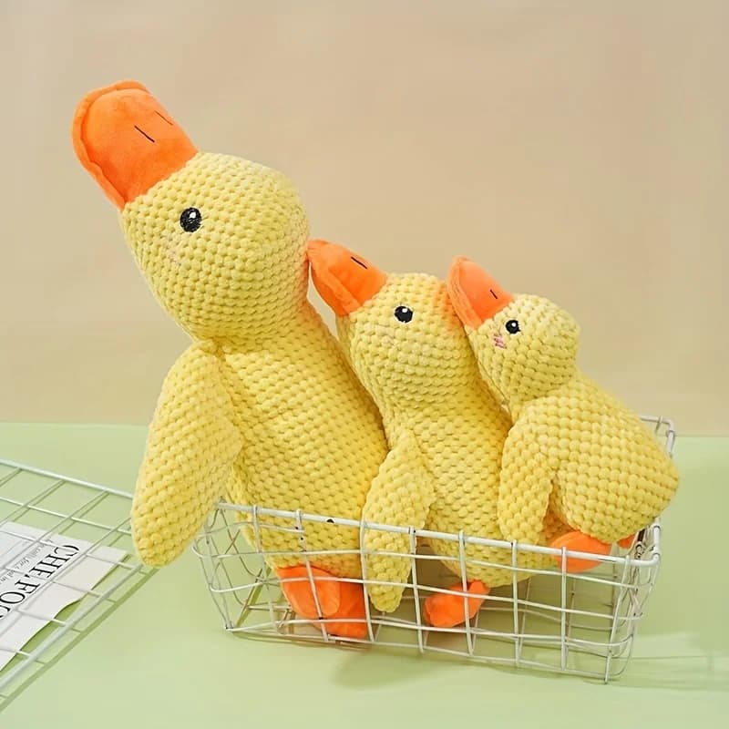 Jouet de chien grinçant en peluche durable |   Pour toutes les races de chiens |   Peluche |   Chinç
