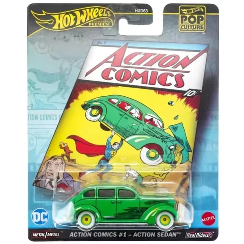 Hot Wheels Premium 2025 Pop Culture Hotwheels 2025 1/64 modèle de voiture enfants jouets bande dessi